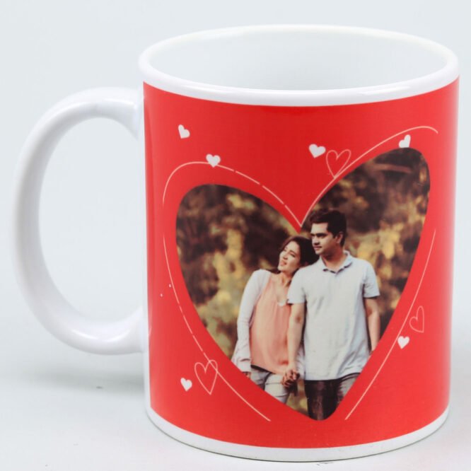 Personalised Heart Mug